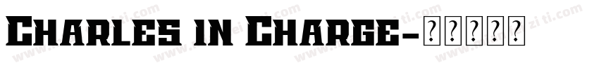 Charles in Charge字体转换